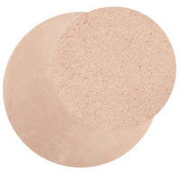 Tappeto a Pelo Corto HUARTE Morbido e Lavabile Rosato Ã˜ 200 cmcod mxl 109974