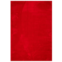 Tappeto a Pelo Corto HUARTE Morbido e Lavabile Rosso 140x200cmcod mxl 109978