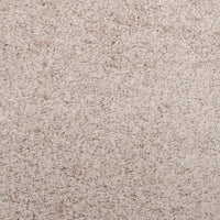 Tappeto Shaggy PAMPLONA a Pelo Lungo Moderno Beige 120x170 cm