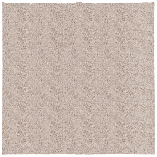 Tappeto Shaggy PAMPLONA a Pelo Lungo Moderno Beige 160x160 cm 375214