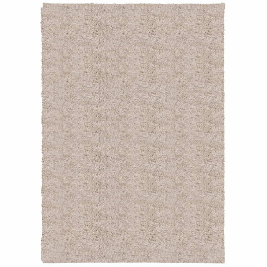 Tappeto Shaggy PAMPLONA a Pelo Lungo Moderno Beige 160x230 cm 375215