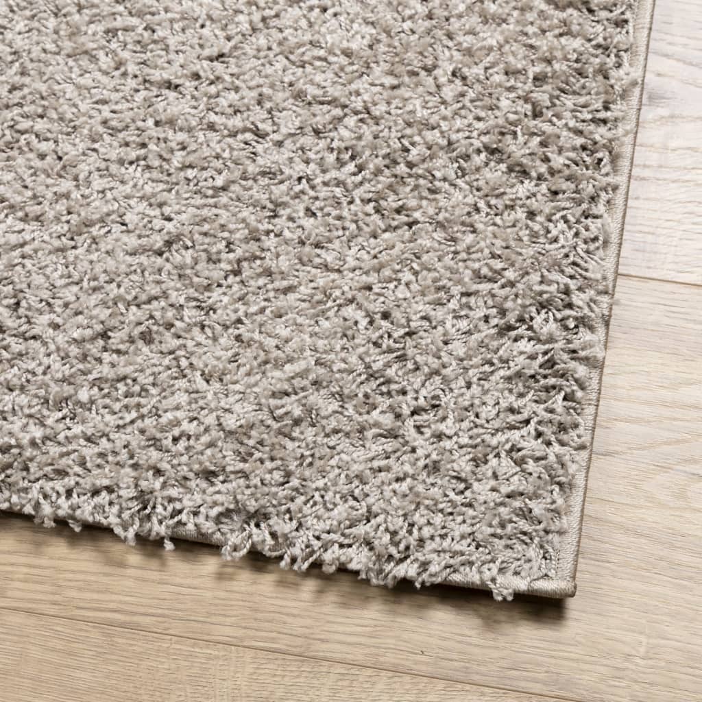 Tappeto Shaggy PAMPLONA a Pelo Lungo Moderno Beige 160x230 cm 375215