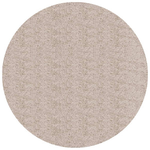 Tappeto Shaggy PAMPLONA a Pelo Lungo Moderno Beige Ø 80 cm 375221