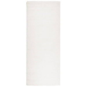 Tappeto Shaggy PAMPLONA a Pelo Lungo Moderno Crema 80x200 cm 375230