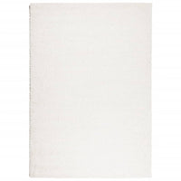 Tappeto Shaggy PAMPLONA a Pelo Lungo Moderno Crema 120x170 cm 375234