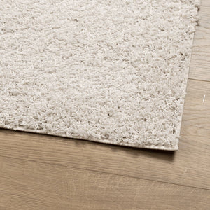 Tappeto Shaggy PAMPLONA a Pelo Lungo Moderno Crema 120x170 cm 375234
