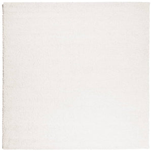 Tappeto Shaggy PAMPLONA a Pelo Lungo Moderno Crema 160x160 cm 375236