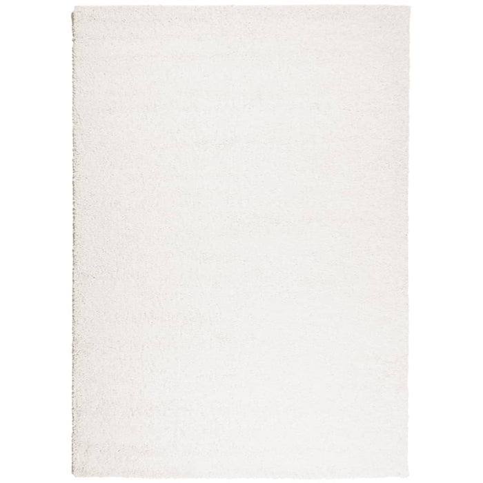 Tappeto Shaggy PAMPLONA a Pelo Lungo Moderno Crema 200x280 cm 375239