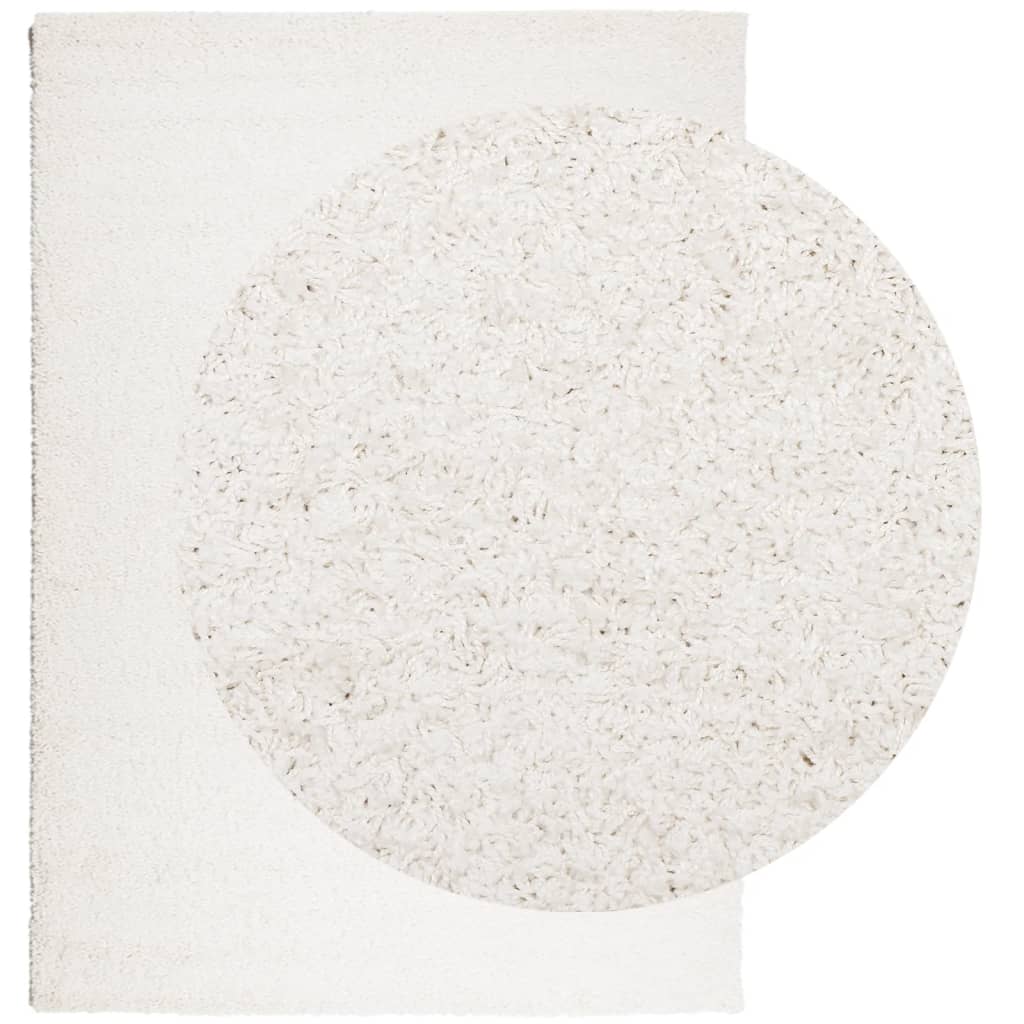 Tappeto Shaggy PAMPLONA a Pelo Lungo Moderno Crema 200x280 cm 375239