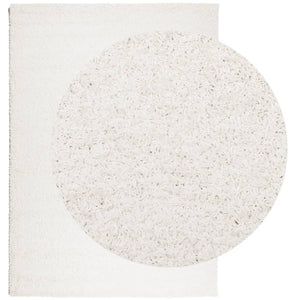 Tappeto Shaggy PAMPLONA a Pelo Lungo Moderno Crema 200x280 cm 375239