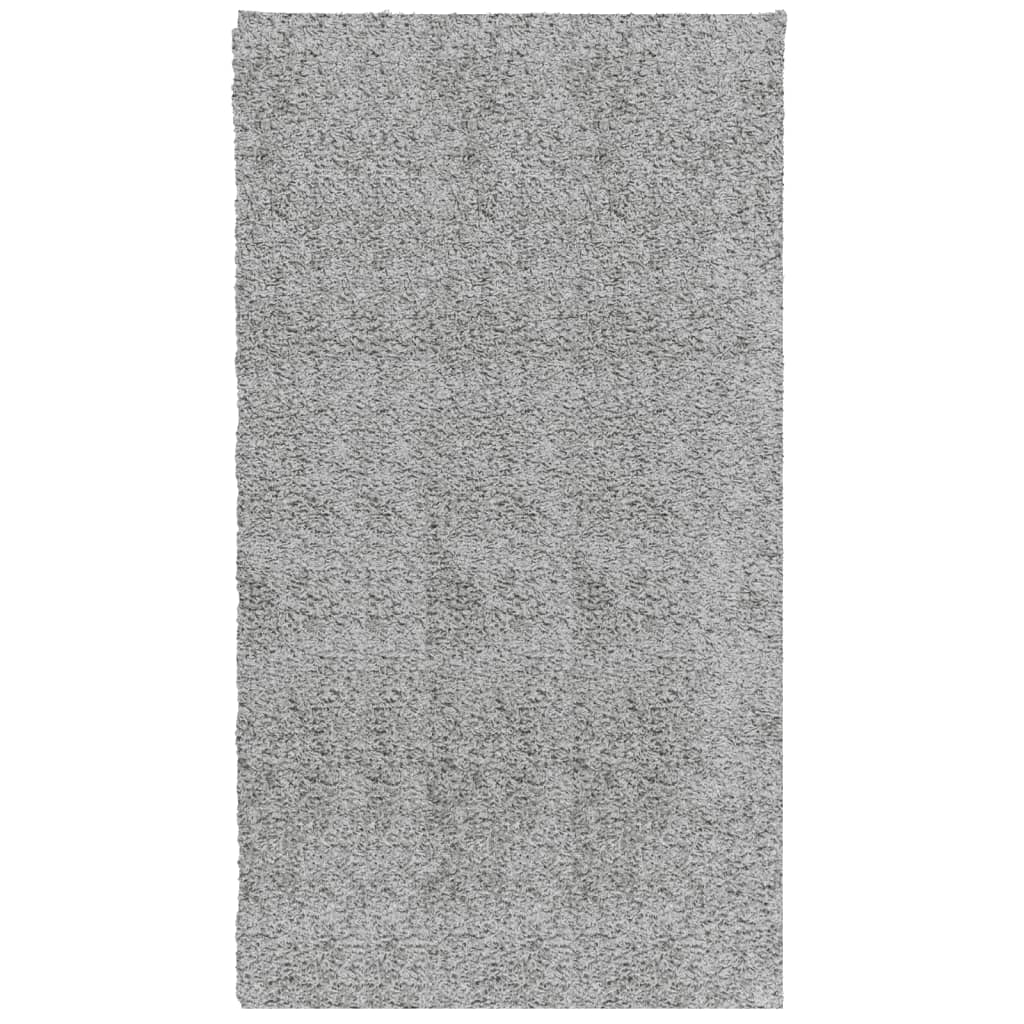 Tappeto Shaggy PAMPLONA a Pelo Lungo Moderno Grigio 60x110 cm 375250