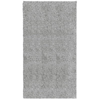 Tappeto Shaggy PAMPLONA a Pelo Lungo Moderno Grigio 60x110 cm 375250