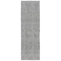 Tappeto Shaggy PAMPLONA a Pelo Lungo Moderno Grigio 80x250 cm 375253
