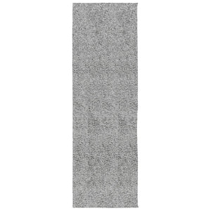 Tappeto Shaggy PAMPLONA a Pelo Lungo Moderno Grigio 80x250 cm 375253