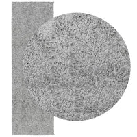 Tappeto Shaggy PAMPLONA a Pelo Lungo Moderno Grigio 80x250 cm