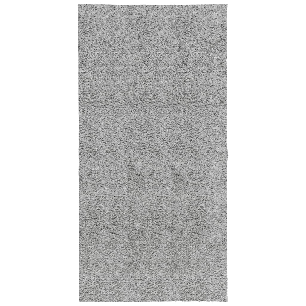 Tappeto Shaggy PAMPLONA a Pelo Lungo Moderno Grigio 100x200 cm 375254