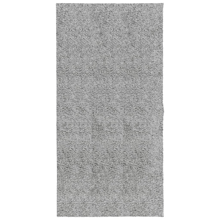 Tappeto Shaggy PAMPLONA a Pelo Lungo Moderno Grigio 100x200 cm 375254