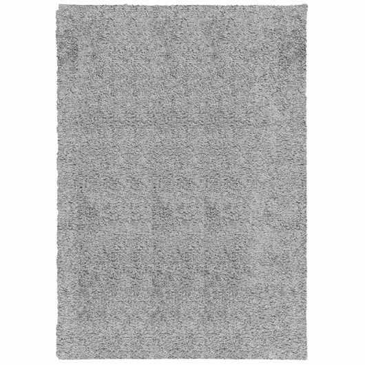 Tappeto Shaggy PAMPLONA a Pelo Lungo Moderno Grigio 160x230 cm 375259