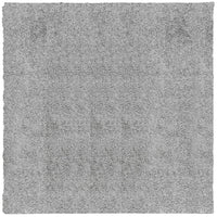 Tappeto Shaggy PAMPLONA a Pelo Lungo Moderno Grigio 200x200 cm 375260