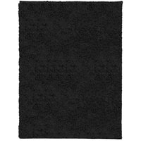 Tappeto Shaggy PAMPLONA a Pelo Lungo Moderno Nero 300x400 cm 375286