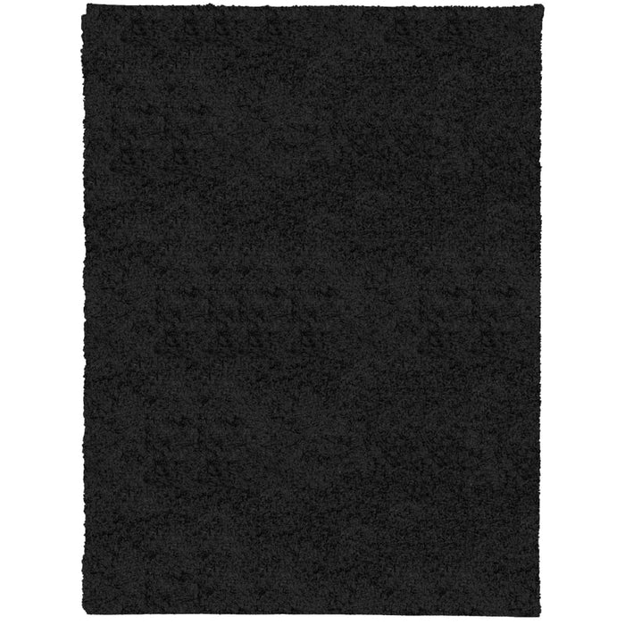 Tappeto Shaggy PAMPLONA a Pelo Lungo Moderno Nero 300x400 cm 375286