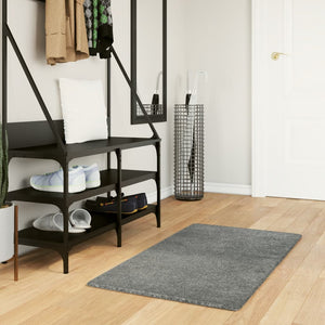 Tappeto Shaggy PAMPLONA a Pelo Lungo Moderno Verde 60x110 cm 375294