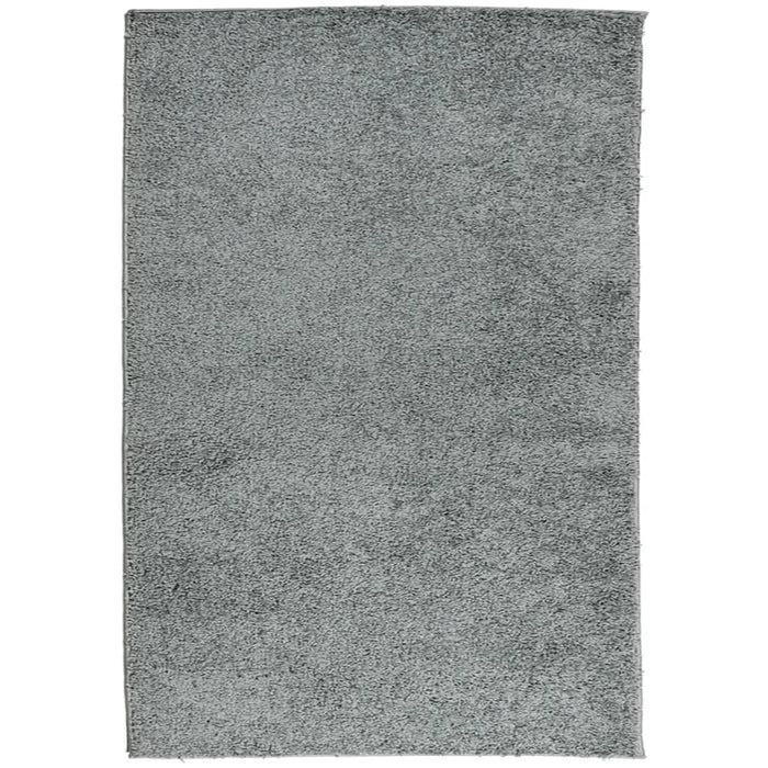 Tappeto Shaggy PAMPLONA a Pelo Lungo Moderno Verde 120x170 cm