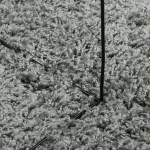 Tappeto Shaggy PAMPLONA a Pelo Lungo Moderno Verde Ø 80 cm 375309