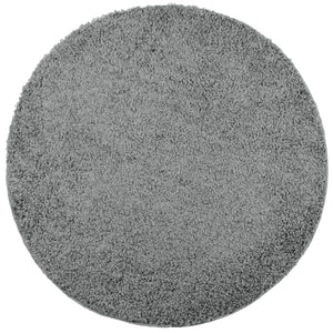 Tappeto Shaggy a Pelo Lungo Moderno Verde Ø 100 cm 375310