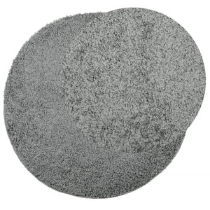 Tappeto Shaggy a Pelo Lungo Moderno Verde Ø 100 cm 375310