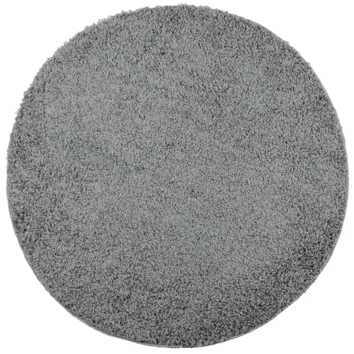 Tappeto Shaggy a Pelo Lungo Moderno Verde Ã˜ 120 cmcod mxl 89569