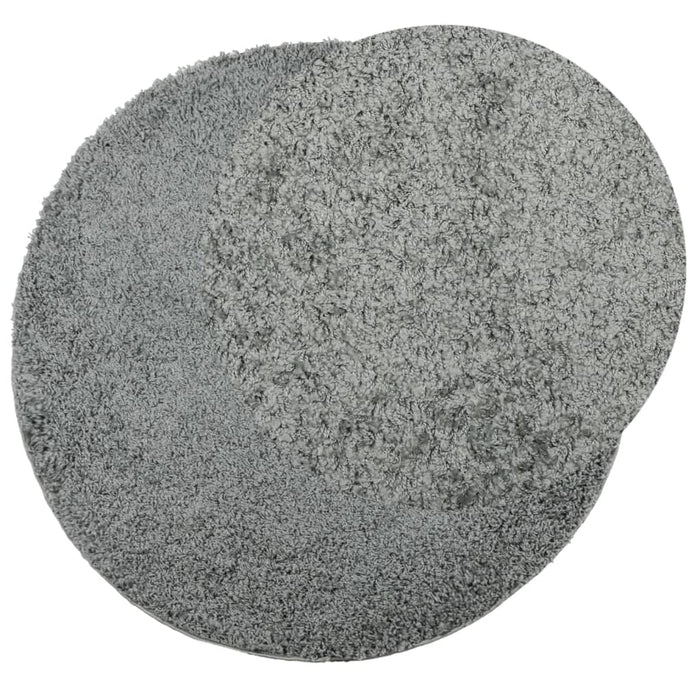 Tappeto Shaggy a Pelo Lungo Moderno Verde Ã˜ 160 cmcod mxl 114608