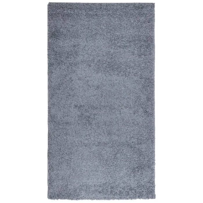 Tappeto Shaggy PAMPLONA a Pelo Lungo Moderno Blu 80x150 cm 375317