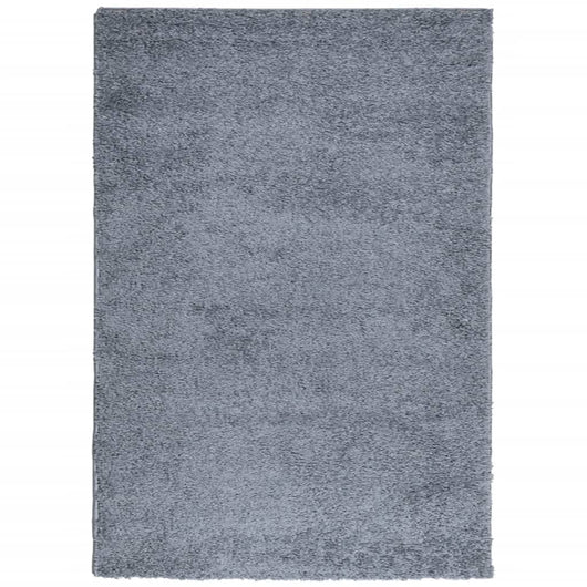 Tappeto Shaggy PAMPLONA a Pelo Lungo Moderno Blu 120x170 cm 375322