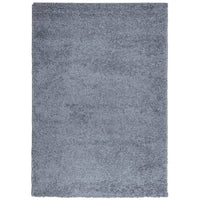 Tappeto Shaggy PAMPLONA a Pelo Lungo Moderno Blu 140x200 cm 375323