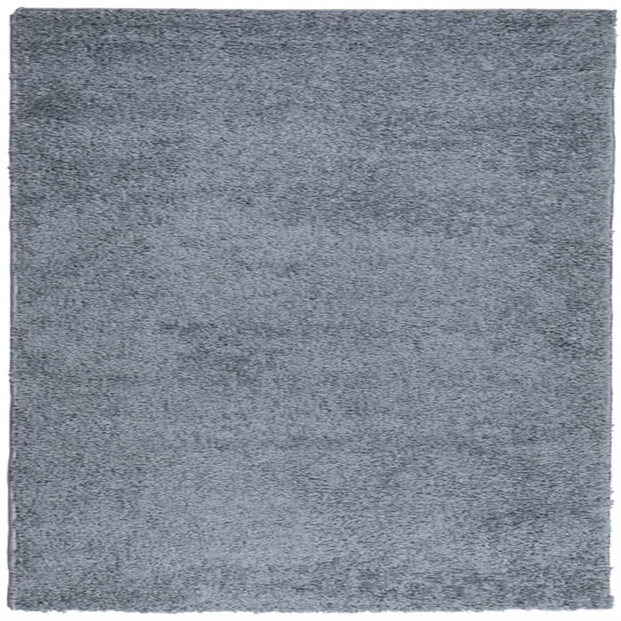 Tappeto Shaggy PAMPLONA a Pelo Lungo Moderno Blu 160x160 cm 375324
