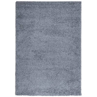 Tappeto Shaggy a Pelo Lungo Moderno Blu 160x230 cmcod mxl 113568