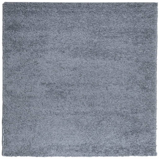 Tappeto Shaggy PAMPLONA a Pelo Lungo Moderno Blu 200x200 cm 375326