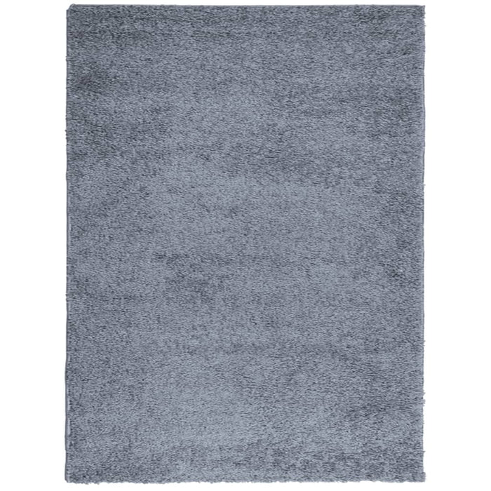 Tappeto Shaggy PAMPLONA a Pelo Lungo Moderno Blu 300x400 cm 375330