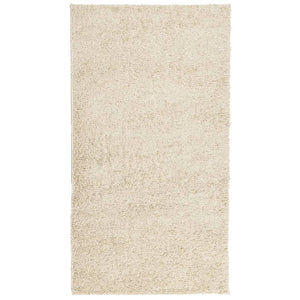 Tappeto Shaggy a Pelo Lungo Moderno Oro 60x110 cmcod mxl 114612