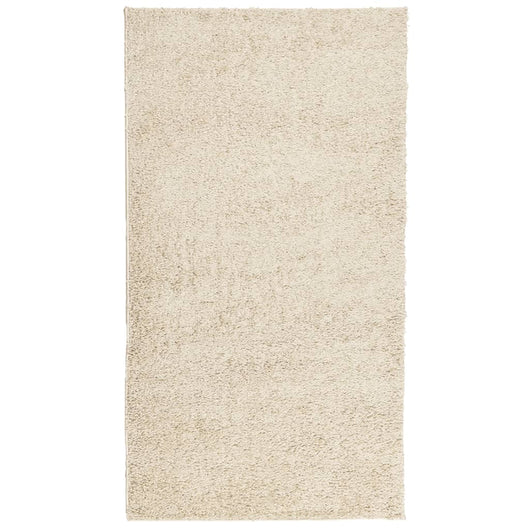 Tappeto Shaggy a Pelo Lungo Moderno Oro 60x110 cmcod mxl 114612