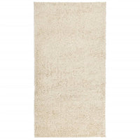 Tappeto Shaggy PAMPLONA a Pelo Lungo Moderno Oro 80x150 cm 375339