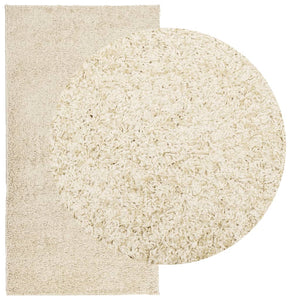 Tappeto Shaggy PAMPLONA a Pelo Lungo Moderno Oro 80x150 cm 375339