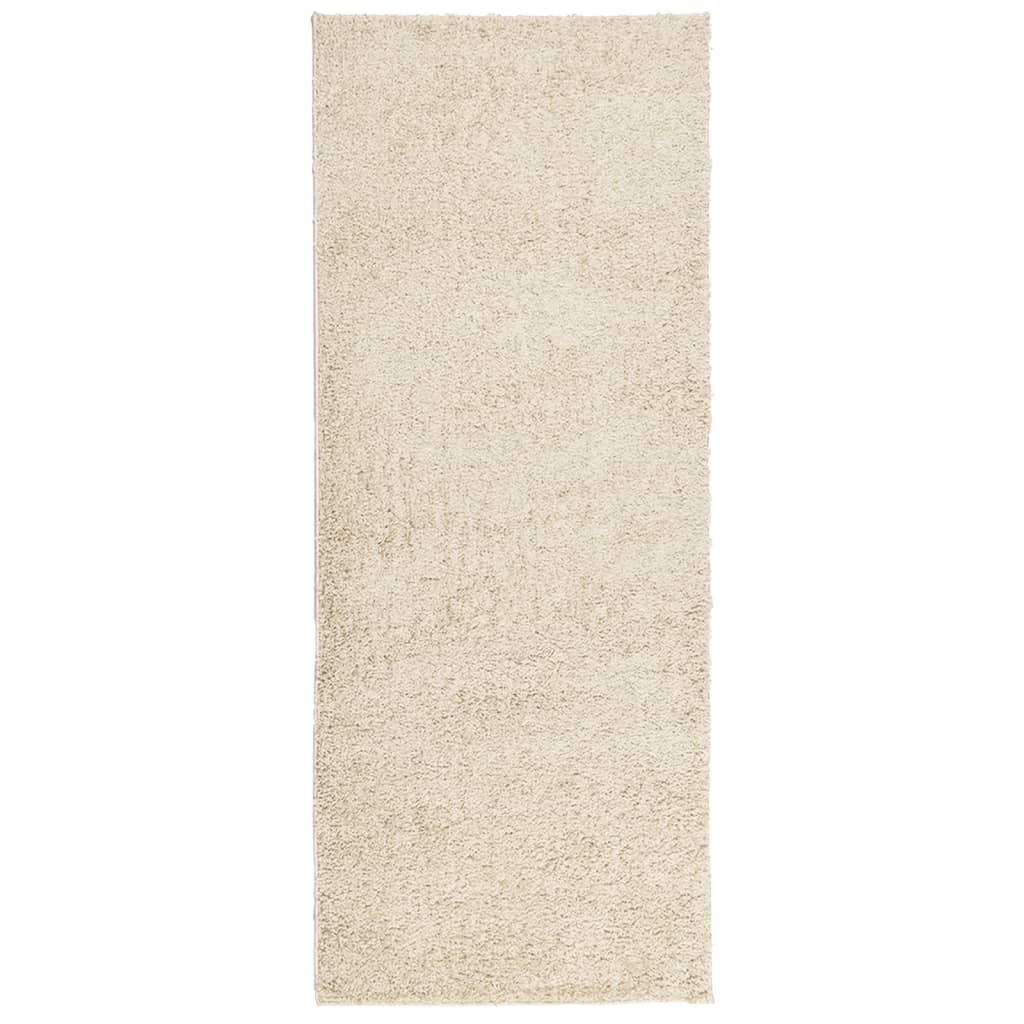 Tappeto Shaggy PAMPLONA a Pelo Lungo Moderno Oro 80x200 cm 375340