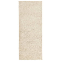 Tappeto Shaggy PAMPLONA a Pelo Lungo Moderno Oro 80x200 cm 375340
