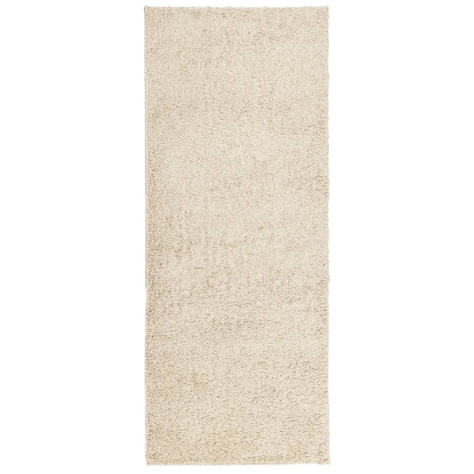 Tappeto Shaggy PAMPLONA a Pelo Lungo Moderno Oro 80x200 cm 375340