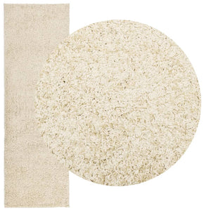Tappeto Shaggy PAMPLONA a Pelo Lungo Moderno Oro 80x250 cm 375341