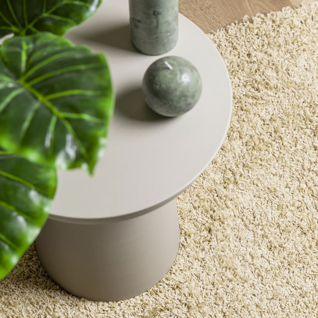 Tappeto Shaggy PAMPLONA a Pelo Lungo Moderno Oro 80x250 cm 375341