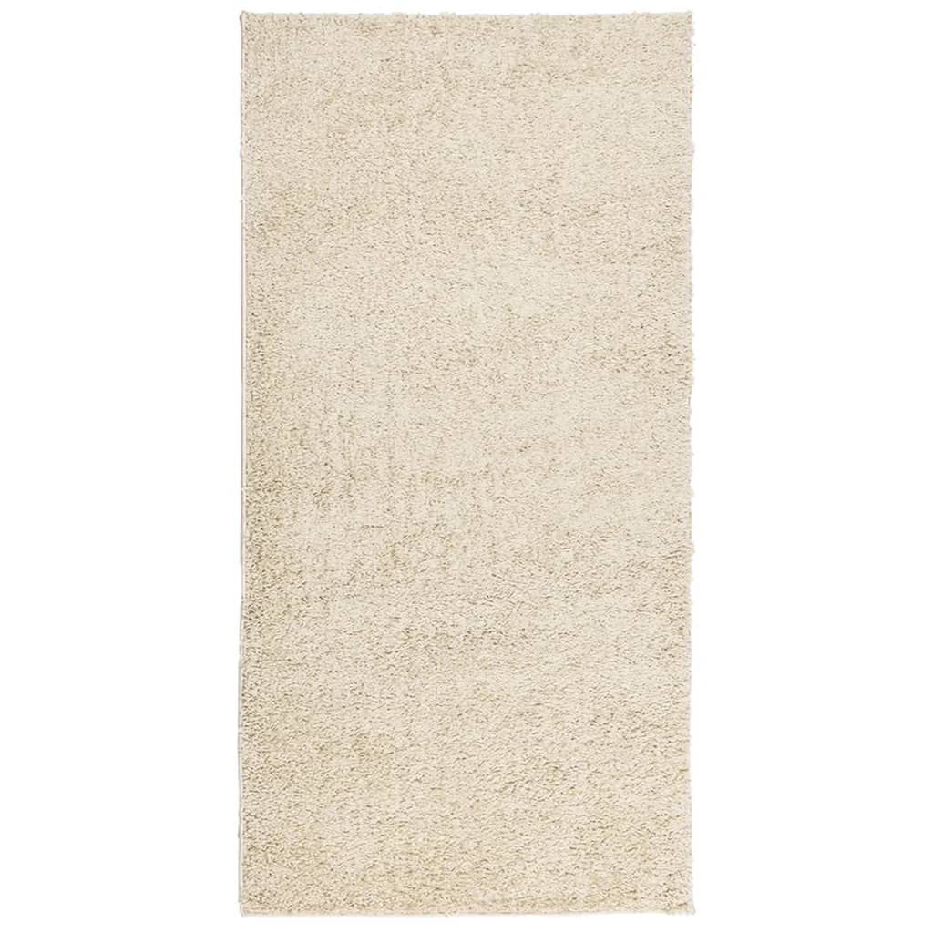 Tappeto Shaggy PAMPLONA a Pelo Lungo Moderno Oro 100x200 cm 375342