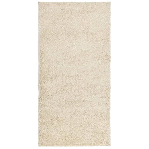Tappeto Shaggy PAMPLONA a Pelo Lungo Moderno Oro 100x200 cm 375342